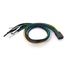 Saleae Wire Harness, 2x4 to Test Clips (Channels 12-15)