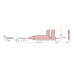 Saleae Nano-size Test Clip, for Leads with Diameter <0.64mm