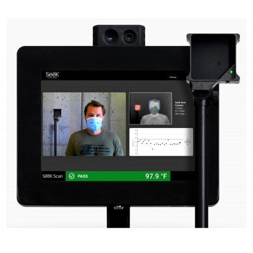 Seek Scan Temperature screening-system for persons, including Kiost Kit Seek Scan Temperature screening-system for persons, including Kiost Kit