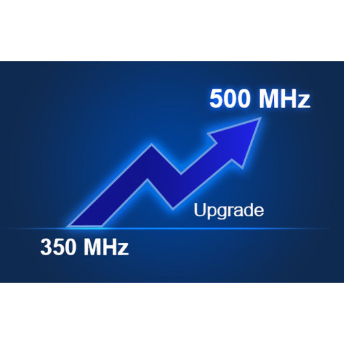 SIGLENT SDS5000HD-6BW3T5 Bandwidth upgrade (6-channel) from 350 MHz to 500 MHz
