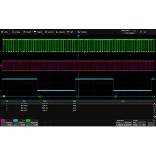SIGLENT SDS5000HD-I2S Software option for I2S trigger & decode