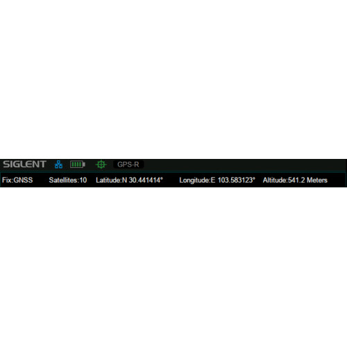 SIGLENT SHA850-GPSM Software Option for GPS Recording SIGLENT SHA850-GPSM Software Option for GPS Recording
