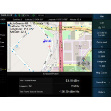 SIGLENT SHA860-MAP Software Option for Outdoor and Indoor Map