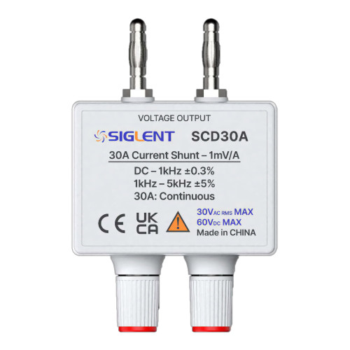SIGLENT SCD30A High-Precision 30A Current Shunt Module SIGLENT SCD30A High-Precision 30A Current Shunt Module