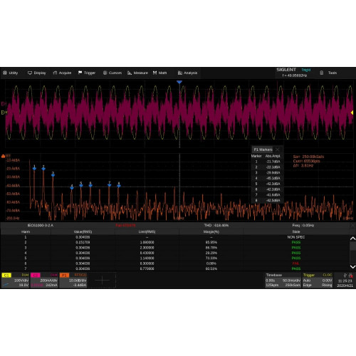 SIGLENT SDS6000Pro-PA Power Analysis (software option)