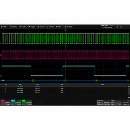 SIGLENT SDS7000A-I2S Software Activation I2S Trigger and Decode for SDS7000A SIGLENT SDS7000A-I2S Software Activation I2S Trigger and Decode for SDS7000A