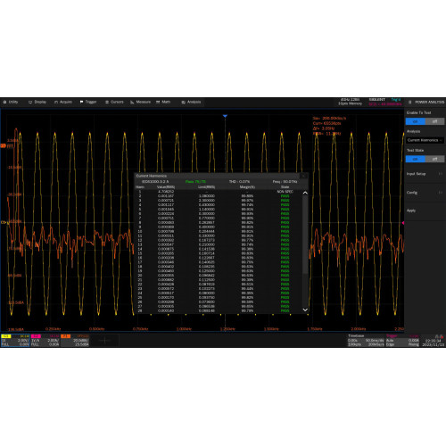 SIGLENT SDS7000A-PA Software Option for Power Analysis for SDS7000A