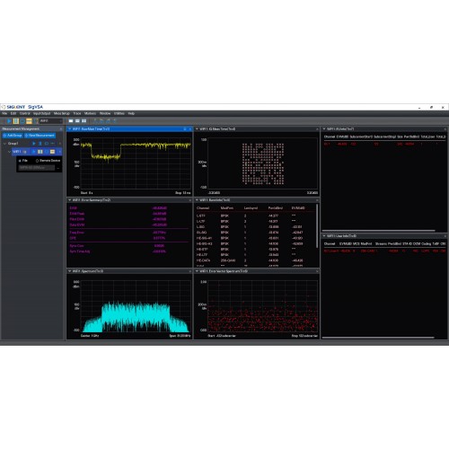 SIGLENT SIGV-VSAW1 WLAN 802.11b/a/g/n/ac/ax modulation analysis SIGLENT SIGV-VSAW1 WLAN 802.11b/a/g/n/ac/ax modulation analysis