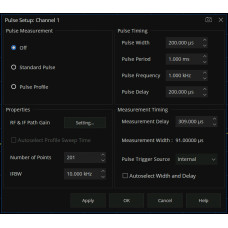 SIGLENT SNA5000-PM Software Option for Pulse Measurement
