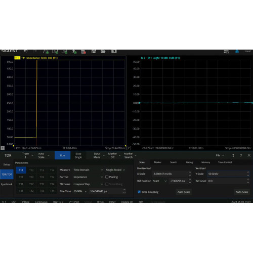 SIGLENT SNA6000-TDR Software Option for Enhanced Time-Domain Analysis SIGLENT SNA6000-TDR Software Option for Enhanced Time-Domain Analysis