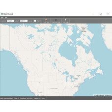 SIGLENT EasyMap, Outdoor and Indoor Map Tile PC Software 