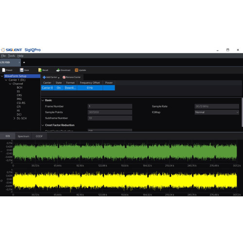 SIGLENT SigIQPro-LTE FDD Wireless Communication Protocol Signal Playback for SSG6082A-V