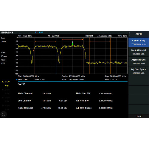 SIGLENT SSA3000XR-AMK Software Option for Advanced Measurement Kit for SSA3000X-R
