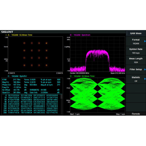 SIGLENT SSA3000XR-WDMA Software Option for Wideband-Digital Modulation Analysis for SSA3000X-R SIGLENT SSA3000XR-WDMA Software Option for Wideband-Digital Modulation Analysis for SSA3000X-R