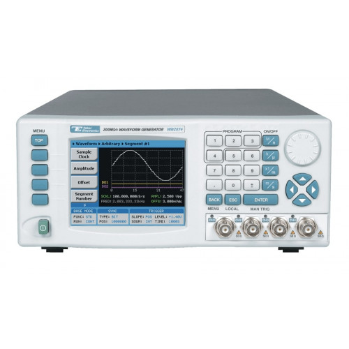 Tabor WW2074-1 200MS/s Four-Channel Arbitrary Waveform/Function Generator with 2M option