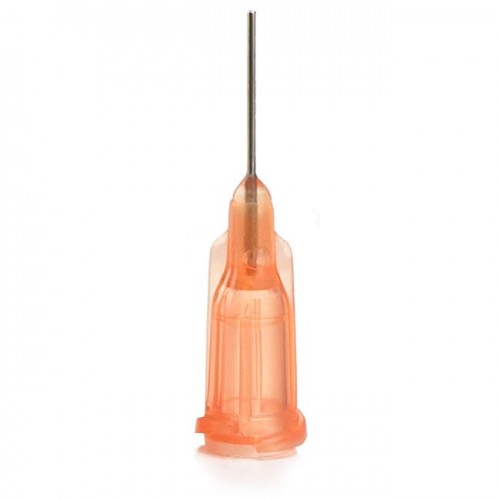 TE723100PK Orange needle measure 23, length 25,4mm, pack. 50 pieces