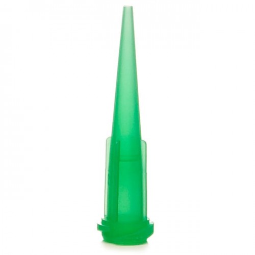 TT18-DHUV-PK Ago conico verde, misura 18, flessibile, conf. 50 pezzi