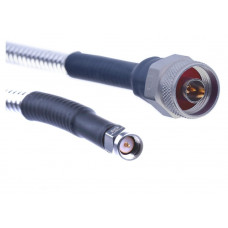 TekBox RF Cable N-Male to SMA-Male, 75 cm, RG 142 armored