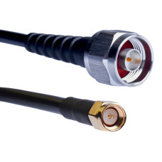 TekBox N-Male to SMA-Male, 125cm, RG223/U