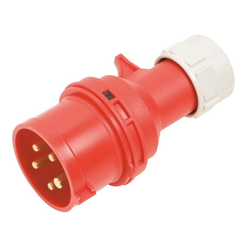 TekBox TBCON-CEE-M Connettore maschio CEE / IEC60309, 3L+N+PE, 32A TekBox TBCON-CEE-M Connettore maschio CEE / IEC60309, 3L+N+PE, 32A