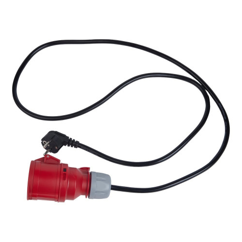TekBox TBCON-IEC60309-SPUS 1-Phase Mains Power Cable, 15A, 1.5m length, CEE / IEC60309, US Connector