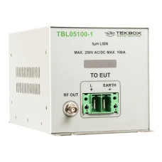 TekBox TBL05100-1 Rete di stabilizzazione dell'impedenza di linea (LISN) da 5uH - Cispr 16