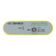 TekBox TBLNA-110M-50 DC-coupled Low Noise Amplifier