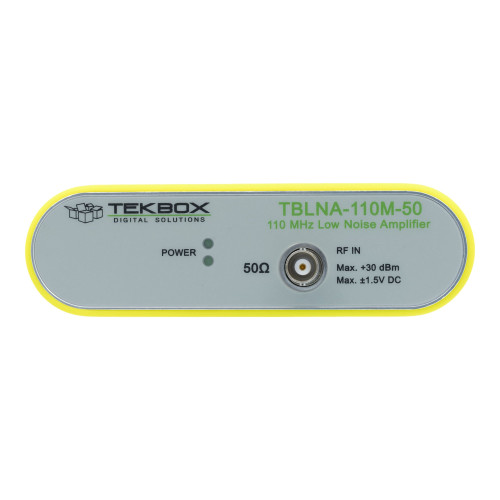 TekBox TBLNA-110M-50 Amplificatore a Basso Rumore Accoppiato in Corrente Continua TekBox TBLNA-110M-50 Amplificatore a Basso Rumore Accoppiato in Corrente Continua