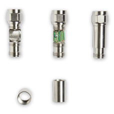 TekBox TBRFH2 Coaxial RF Housing Cylindric N/Male to N/Female