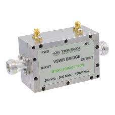 TekBox TBSWR-200K500 50Ω High Power VSWR Bridge 200kHz-500MHz, 100W