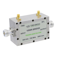 TekBox TBSWR-600K700 50Ω High Power VSWR Bridge 600kHz-700MHz, 50W