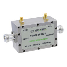 TekBox TBSWR-60K500 50Ω High Power VSWR Bridge 60kHz-500MHz, 200W