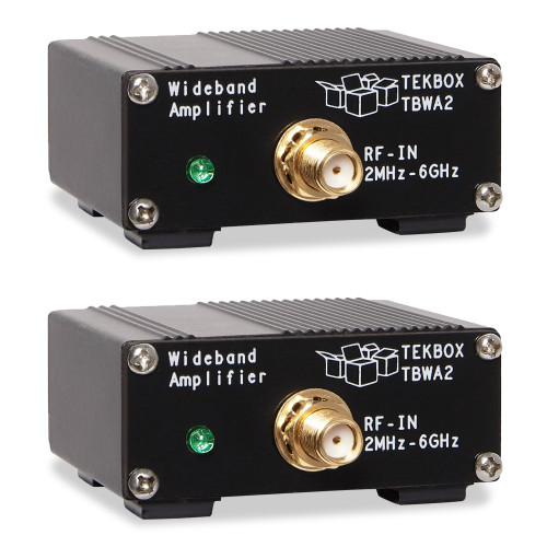 TekBox TBWA2/20dB/40dB Wideband Amplifier Set: 1x TBWA2/20dB, 1x TBWA/40dB TekBox TBWA2/20dB/40dB Wideband Amplifier Set: 1x TBWA2/20dB, 1x TBWA/40dB