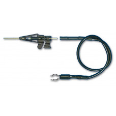 Testec 21081 Clip Micro IC, nero, connessione a massa