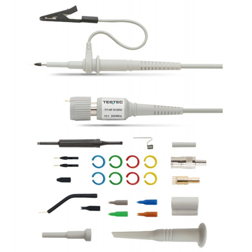 Testec TT-HF 612RA passive probe 500MHz 500Vrms x10 1,3m 