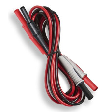 Testec TT-SI EXL8 4mm Extension Lead Set (Red and Black), 1m