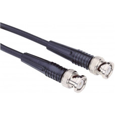Testec 81001 Prolunga BNC RG58, 0.25m, nero