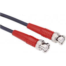 Testec 81002 Prolunga BNC RG58, 0.25m, rosso