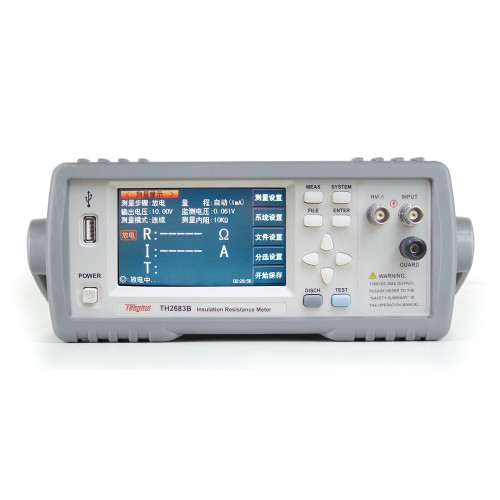 TECHMIZE TH2683B Insulation Resistance Tester 5TΩ, 500V TECHMIZE TH2683B Insulation Resistance Tester 5TΩ, 500V