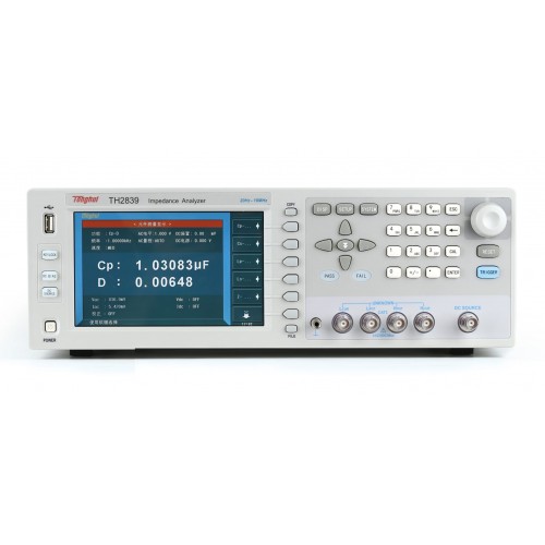 TECHMIZE TH2839, LCR Meter, Basic accuracy: 0.05%, Frequency up to 10MHz TECHMIZE TH2839, LCR Meter, Basic accuracy: 0.05%, Frequency up to 10MHz