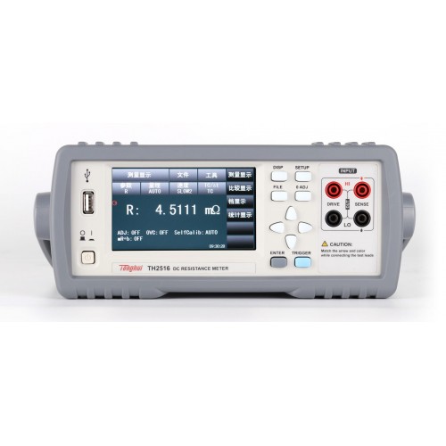 TECHMIZE TH2516, DC Resistance Meter, Range: 1uΩ-2MΩ, Basic accuracy: 0.05% TECHMIZE TH2516, DC Resistance Meter, Range: 1uΩ-2MΩ, Basic accuracy: 0.05%