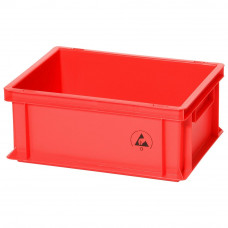 Warmbier 5311.14 Red ESD case, 400x300x170mm