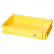 Warmbier 5311.24 Yellow ESD case, 600x400x120mm