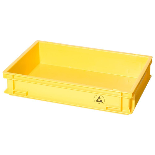 Warmbier 5311.24 Cassa ESD gialla, 600x400x120mm