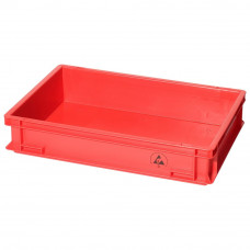 Warmbier 5311.24 Red ESD case, 600x400x120mm