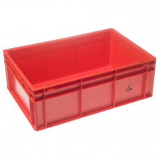 Warmbier 5311.42 Red ESD case, 600x400x220mm