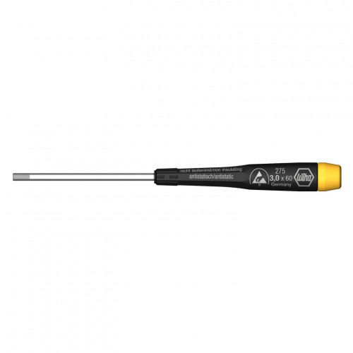 Wiha 07647 ESD screwdriver Hexagonal 2.5x60 Wiha 07647 ESD screwdriver Hexagonal 2.5x60