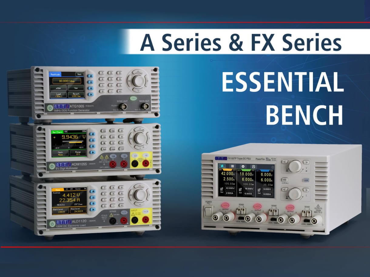 Aim-TTi Essential Bench Instruments Range