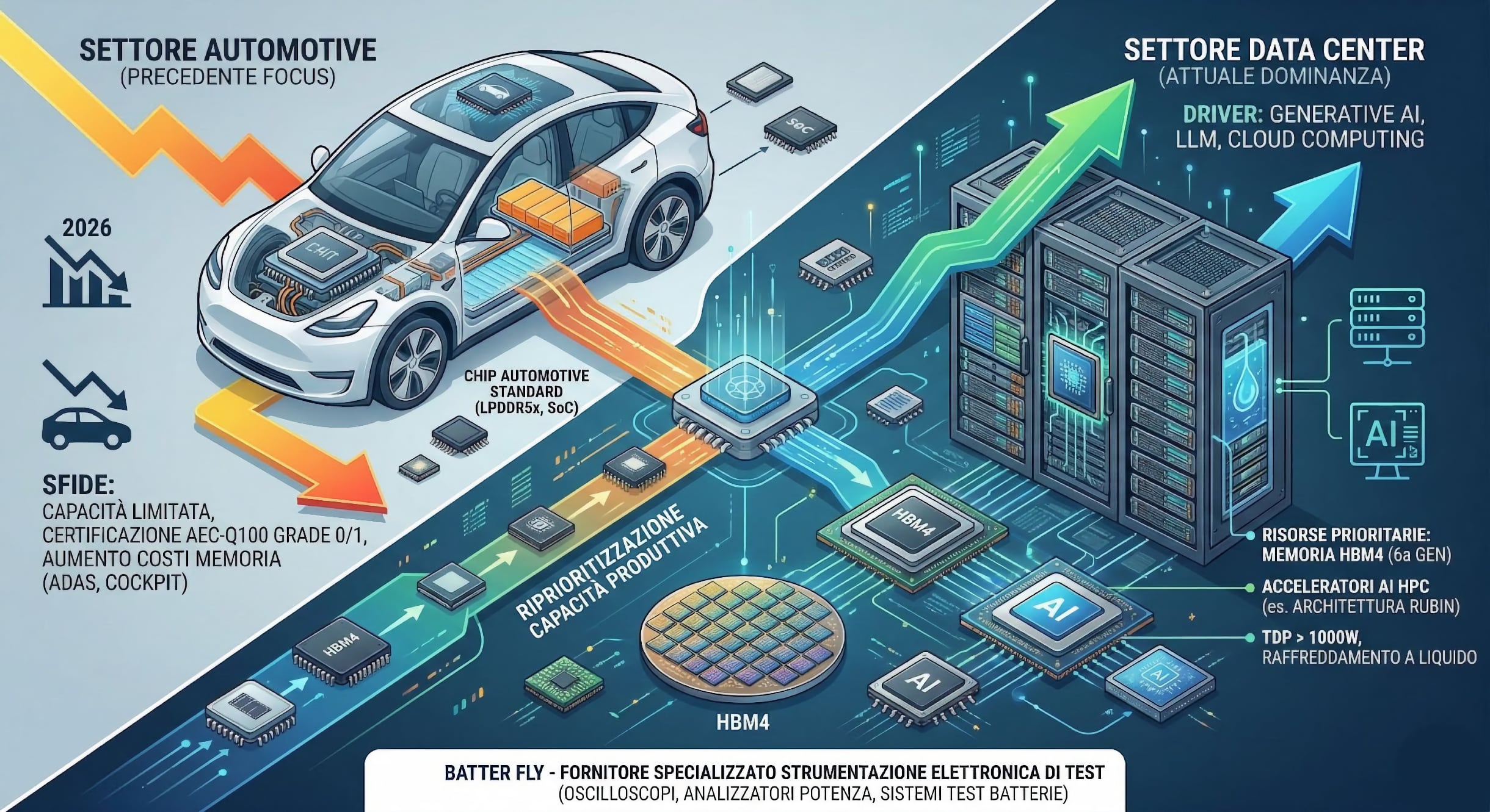 Semiconductors: Automotive Shift and Data Center Dominance