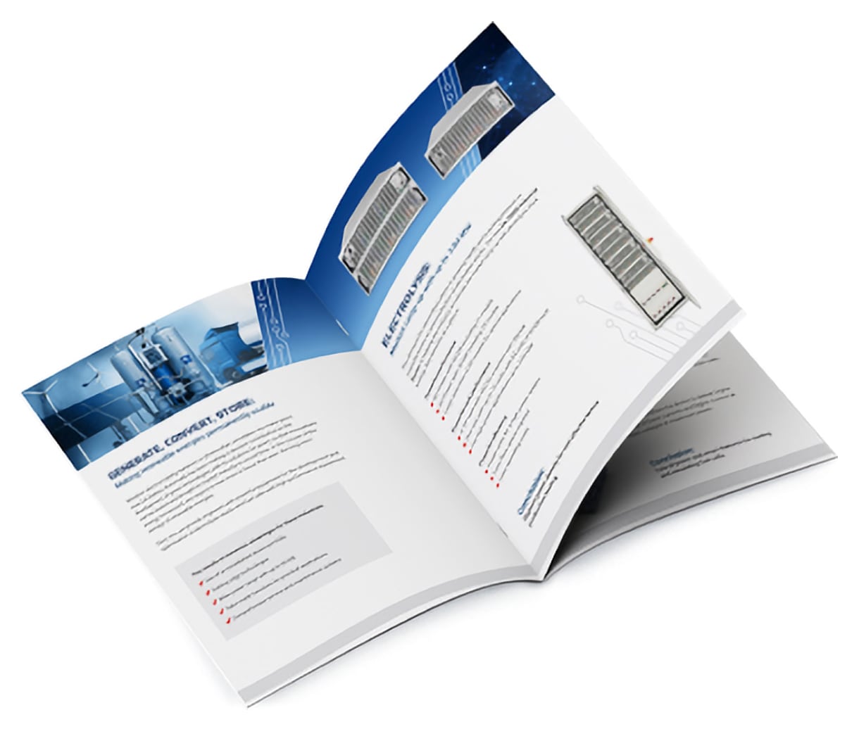 Product brochures
